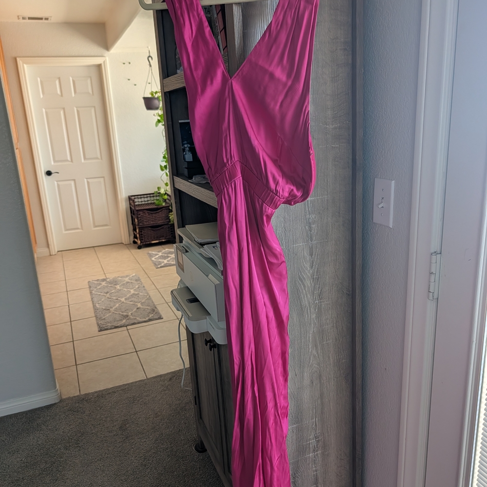 Pink Jumpsuit